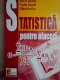 Maria Badita, Tudor Baron, Mihai Korka - Statistica pentru afaceri (Editia: 1998)
