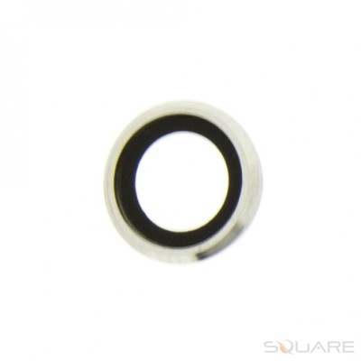 Geam Camera iPhone 6 Plus, 6s Plus, White foto