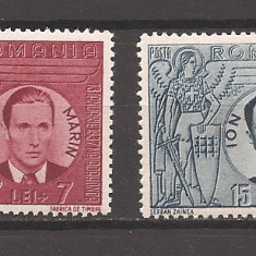 ROMANIA 1940 Lp 142 III Mota si Marin, MNH