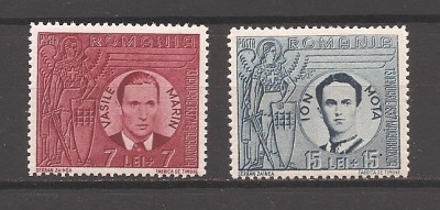 ROMANIA 1940 Lp 142 III Mota si Marin, MNH foto