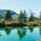 Fototapet Natura171 Lac, padure si munte, 300 x 200 cm