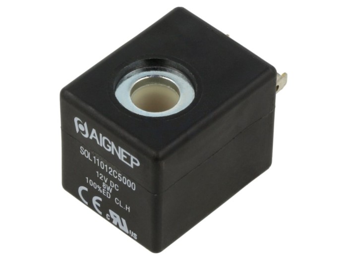 Bobină electrovalvă 12V DC 8W 10mm