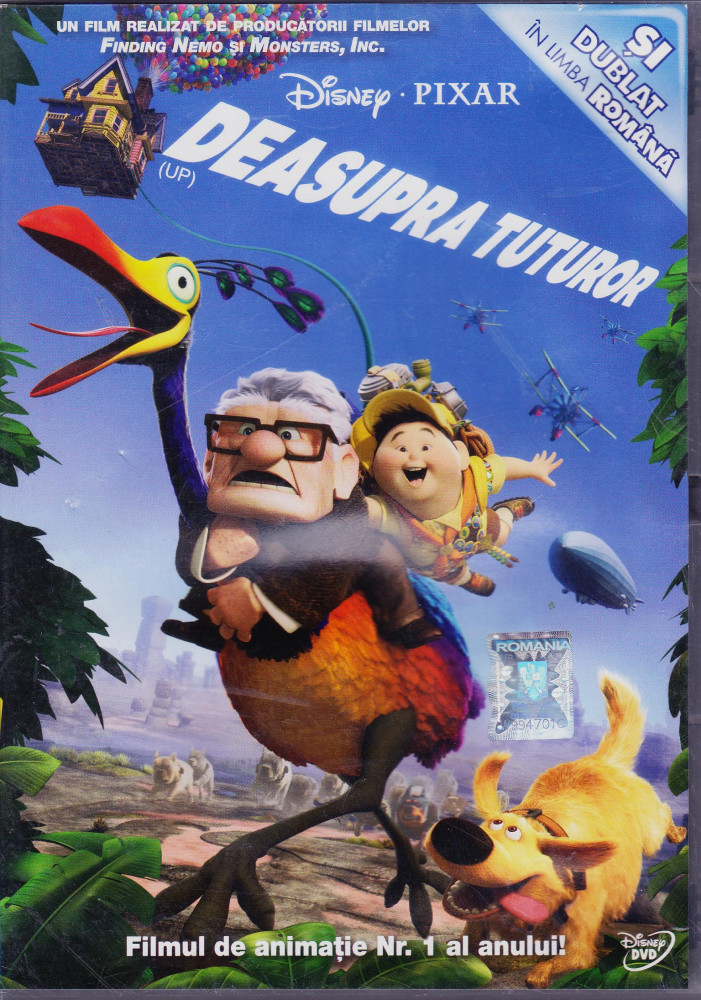 DVD animatie: Deasupra tuturor ( original, dublat si cu sub. in lb.romana )  | Okazii.ro