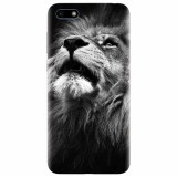 Husa silicon pentru Huawei Y5 Prime 2018, Majestic Lion Portrait