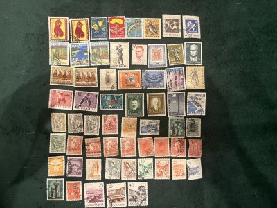 Lot 61 timbre Jugoslavia foto