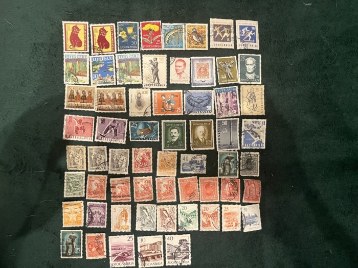 Lot 61 timbre Jugoslavia