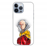 Husa compatibila cu Apple iPhone 13 Pro Max Silicon Gel Tpu Model One Punch Man Saitama