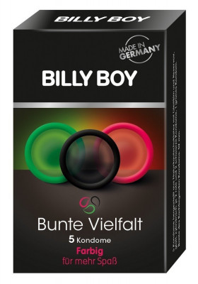 5 Buc. Prezervative BILLY BOY Colorful foto