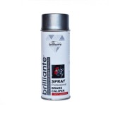 Vopsea Spray Argintiu Etriere Frane RAL 9006 400ml Cosmos. Vopsea Acrilica Universala Gri Metal
