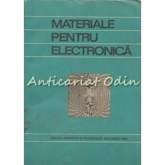 Materiale Pentru Electronica - V. M. Catuneanu