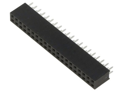 Conector PCB 40 pini 2,54mm THT foto