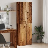 VidaXL Dulap &icirc;nalt, lemn vechi, 60x32x190 cm, lemn prelucrat