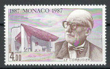 Monaco 1987 Mi 1836 MNH - 100 de ani de la nașterea lui Le Corbusier, Nestampilat