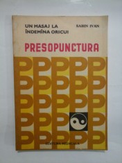 PRESOPUNCTURA - SABIN IVAN foto
