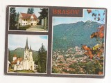 RF136 - Carte Postala - Brasov, circulata 1986
