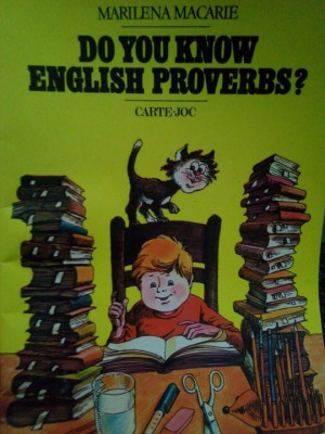 Marilena Macarie - Do you know english proverbs? foto
