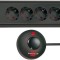 Prelungitor Brennenstuhl Eco-Line Comfort 6 prize, comutator, 2 m