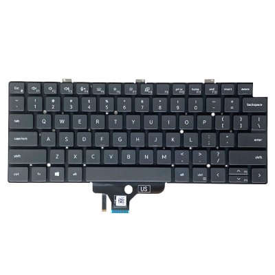 Tastatura Laptop, Dell, Latitude 5320, 7310, 7320, 7330, 018YPJ, 18YPJ, iluminata, layout US foto