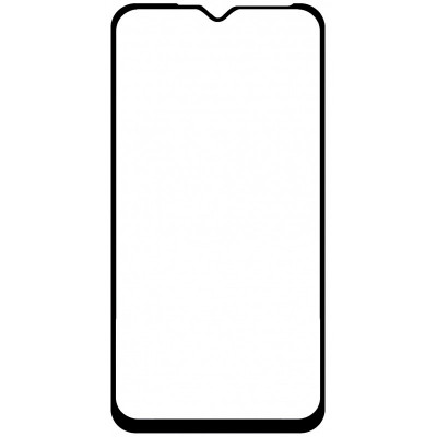 Folie Protectie Ecran OEM pentru Xiaomi Redmi 8, Sticla securizata, Full Face, Full Glue, 9D Neagra foto