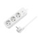 PRELUNGITOR LOGILINK, Schuko x 3, cablu 3G 1.5mm2, 230 V/16 A, 50 Hz, max. 3600 W, buton intrerupator iluminat, IP20, 1.5m, alb &quot;LPS244&quot; (include TV 0