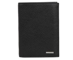 Portofel pentru barbati Lancaster, 10.5 x 15 x 1 cm, negru - RESIGILAT