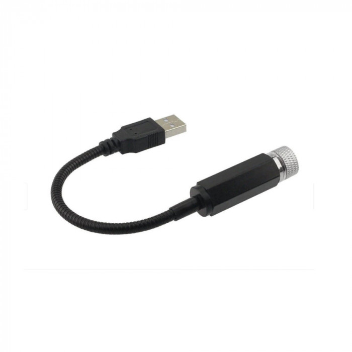 Lampa cu laser pentru plafon auto, alimentare usb