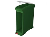 Carcasă verde pentru șină DIN 101x35x119,5mm