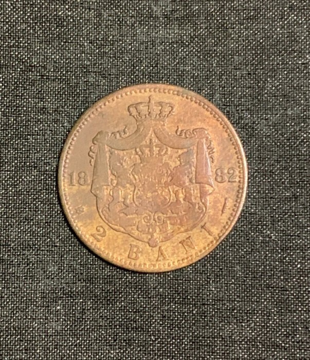 Moneda 2 bani 1882