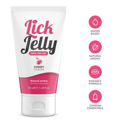 Lubrifiant IntimateLine Jelly Cherry 50ml foto