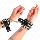 Kink Wrist Restraint-Cătușe de &Icirc;ncheietură din Piele Naturală