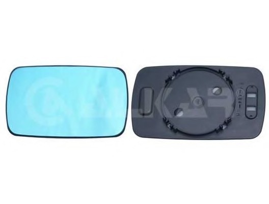 Geam oglinda Bmw Seria 3 (E36) 12.1990-03.2000 , Seria 5 (E34), 1992-06.1996 partea stanga/dreapta View Max Albastra Flat 51168119161
