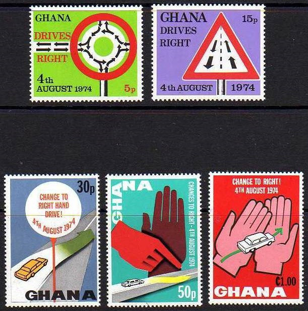 C4700 - Ghana 1974 - Circulatie 5v..neuzat,perfecta stare