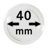 Capsule pentru monede - 10 buc. in cutie - 40 mm dimensiune intrare