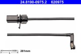 ATE 24.8190-0975.2 senzor de avertizare,uzura placute de frana