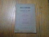 LE CRISTALLINE DE BISTRITA - la Region Dorna-Brosteni - Mircea Savul - Tipografia Presa Buna , Iasi, 1938, 80 p.+ V planse si harta