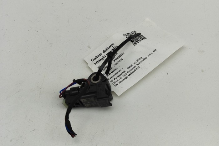 Senzor de impact dreapta spate BMW X5 G05 2022 OEM: 9496815 31263629