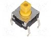 Microintrerupator, 6x6mm, OFF-(ON), SPST-NO, OMRON OCB - B3W-1052