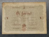 Ungaria 5 Forinți Flroini 1848 Rar
