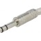 Conector Jack 6,3mm Mufa Tata Stereo cu Man?on Piste 3 Drept