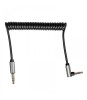 Cablu audio Jack 3.5 mm tata 90 grade - 3.5 mm tata 1.8m BASIC Kruger&amp;Matz