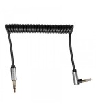 Cablu audio Jack 3.5 mm tata 90 grade - 3.5 mm tata 1.8m BASIC