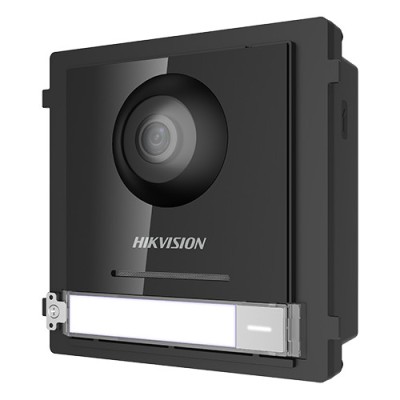 Modul Master pentru Interfonie modulara echipat cu camera video 2MP fisheye si un buton apel - HIKVISION DS-KD8003-IME1 foto