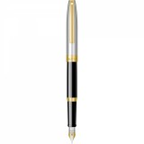 Stilou Sheaffer Sagaris Glossy Black GT cu ceas birou
