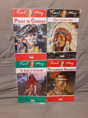 IN ANZII CORDILIERI/TESTAMENT INCAS/PIRAT SI CORSAR/OLD CURSING DRY-KARL MAY foto