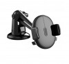Suport auto Robotic Arm MyStyle cu brat robotic extensibil , prindere cu ventuza , Negru