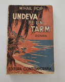 Carte veche 1943 Mihail Pop Undeva pe un tarm