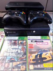 Xbox 360 slim+kinect foto