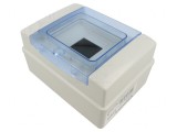 Carcasă modulară IP65 gri deschis 4 moduri