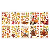 Cumpara ieftin Set 191 autocolante cu frunze si pasari, PVC, multicolor