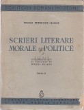 SCRIERI LITERARE MORALE si POLITICE